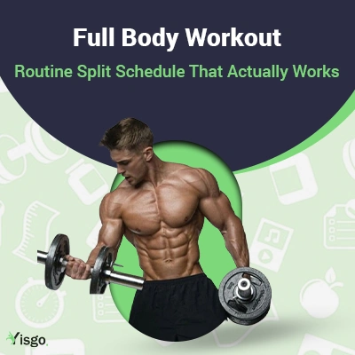 Full Body Workout Routine Split Schedule That Really Works